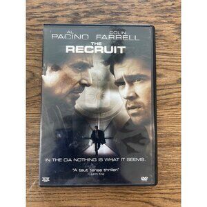 The Recruit 2003 DVD Spy Thriller Al Pacino Colin Farrell Espionage Pre-Owned